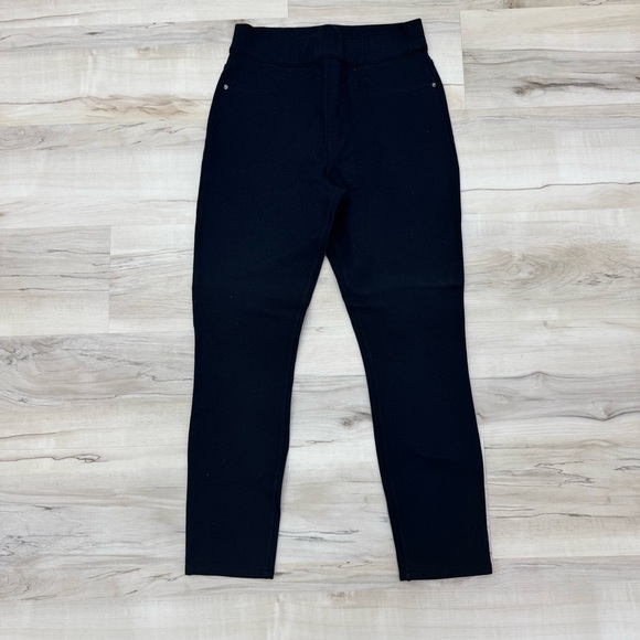 Spanx Black ankle Jean-ish leggings pants Sz Medium - Picture 3 of 8